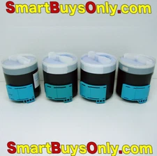 Xerox 6R1050 Cyan 4x Toner Cartridges DocuColor 12 50 CS50 {Lot of 4 Crtgs}