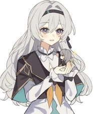 Firefly Honkai Star Rail Weatherproof Anime Sticker 6" Car Decal