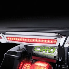 CIRO Center Run/Brake Light For Harley-Davidson Tour-Pak Chrome 40004