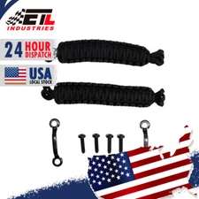 Pair Footman Loop, Door Limit Strap and Torx Screws For Jeep Wrangler CJ, YJ, TJ