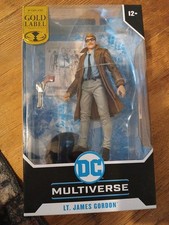 Mcfarlane DC Multiverse LT.James Gordon Batman Year One Gold Label Action Figure