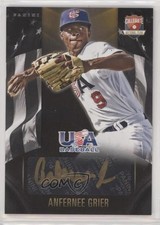 2015 Panini USA Baseball Black Gold 22/49 Anfernee Grier #AG Auto w5b