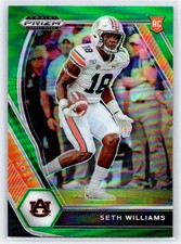 2021 Panini Prizm Draft Picks Collegiate #153 Seth Williams Green