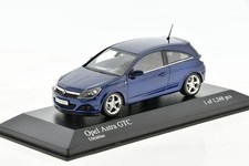 Opel Astra GTC Blue 2004 1/43 MINICHAMPS 400043020