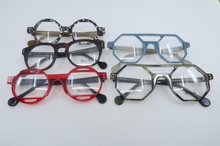 JOB LOT x5 BERECLLO eyeglasses frames made in France Deadstock