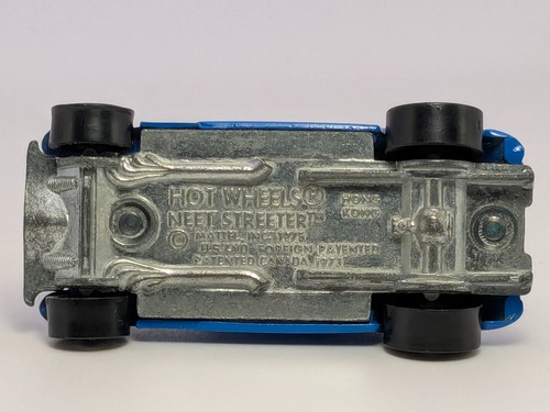 Vintage 1975 Hot Wheels Neet Streeter Ford Oldie Goodie Redline Blue Hong Kong - Picture 5 of 6