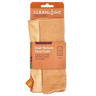 Bath and Body, Dual-Texture Face Cloth, 1 Count