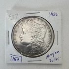 Morgan Silver Dollar 1886 $1 US Coin 0.9 Fineness Uncertified Collectible