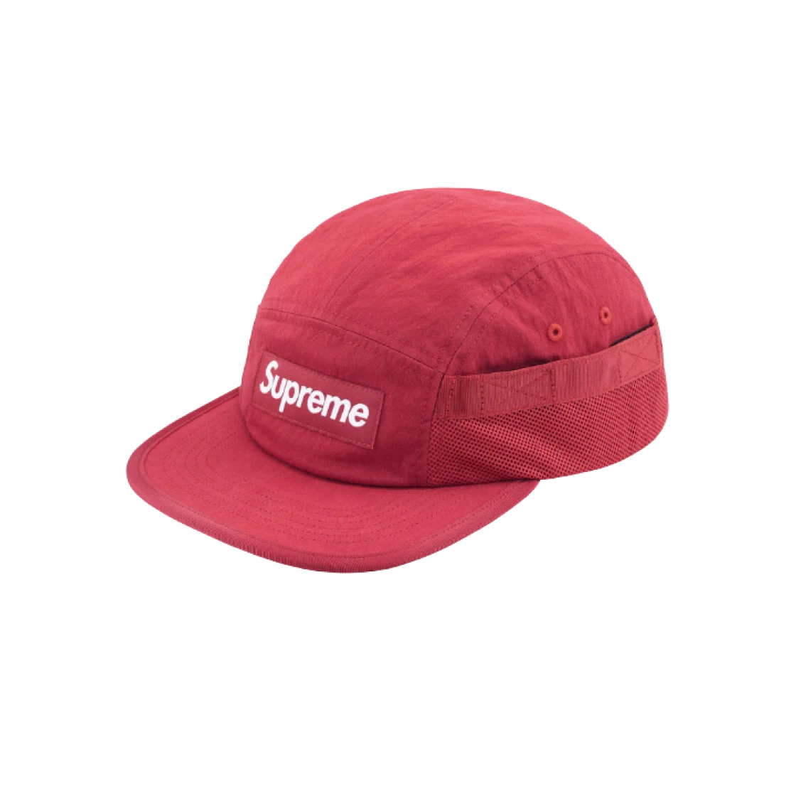 Casquette de camp Supreme Mesh Pocket rouge   24FW