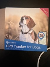 Tractive GPS Tracker for Pets Dogs Cats - Blue White