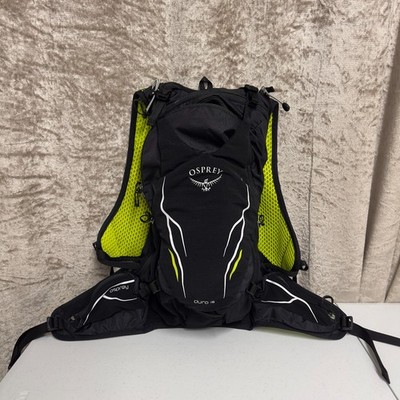 Osprey Duro 15 Trail Running Black Rucksack Weste Gr. S/M | Hydrapak Sporttasche