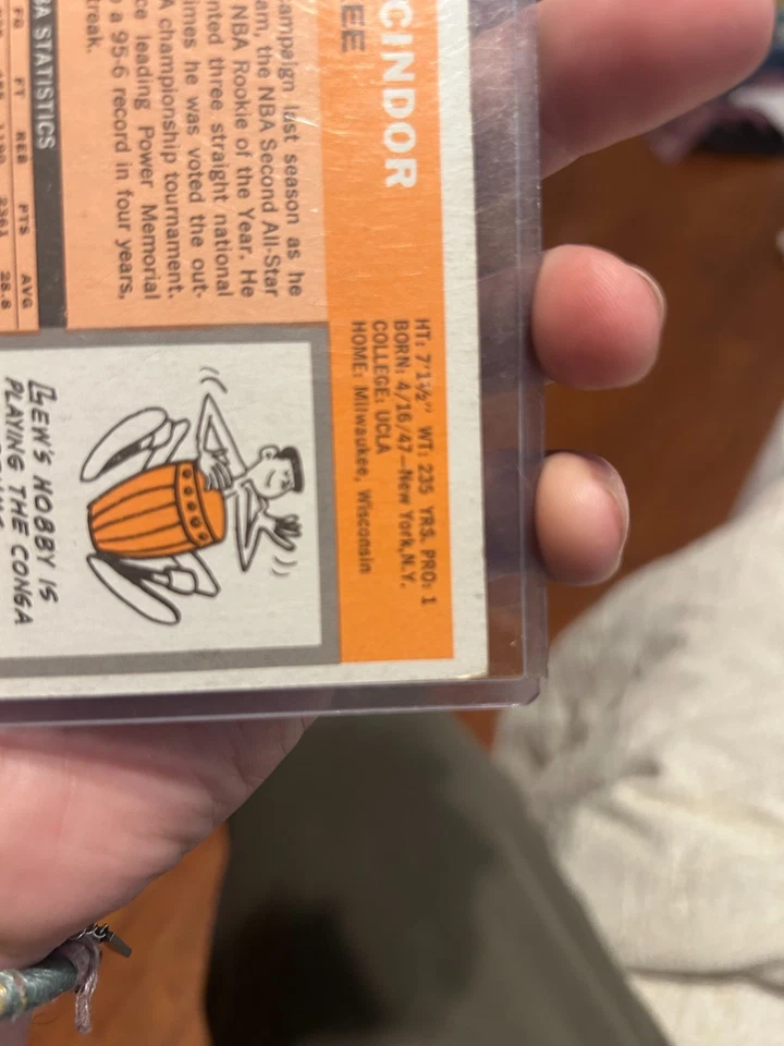 1970-71 Topps - Kareem Abdul-Jabbar #75 Foto 3 de 4