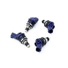 Deatschwerks 740cc Side Feed Fuel Injectors For Nissan G20 Sr20 240sx