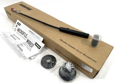 New Open Box Shure MX412S/S Micro Flex 12'' Gooseneck Cardioid Condenser Mic