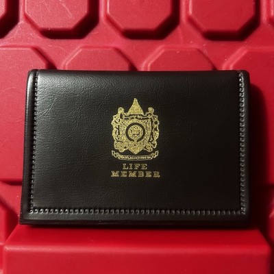 Disciplina Civitatis Life Member Card Holder Pre Owned Vintage 1960s