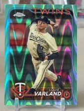 2024 Topps Chrome Update Series 44/199 Louie Varland #USC90 Minnesota Twins