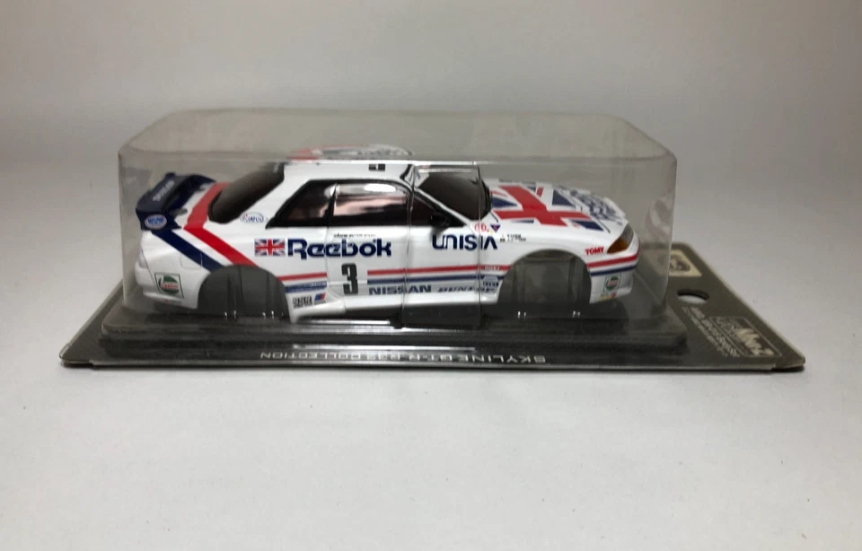 Cuerpo KYOSHO Mini-Z Reebok Skyline No.3 1991 JTC MZM404RB Foto 2 de 4
