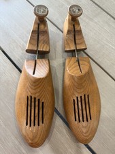 Vintage Wooden Shoe Tree Shoe Stretchers Antique Shoe Forms Mens Shoe Care 11 3