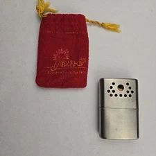 Vintage Jon-E Hand Warmer Aladdin MFG Co. 1960’s W/Bag.
