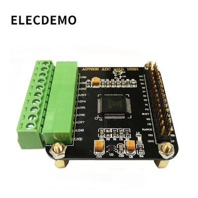 AD7606 AD Data Acquisition Module Board 16-bit ADC 8-channel Sampling 200KHz