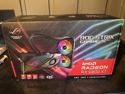 Strix Oc Rx 6800xt Lc ASUS ROG Strix LC Radeon RX 6800 XT OC 16GB GDDR6  Graphics Card