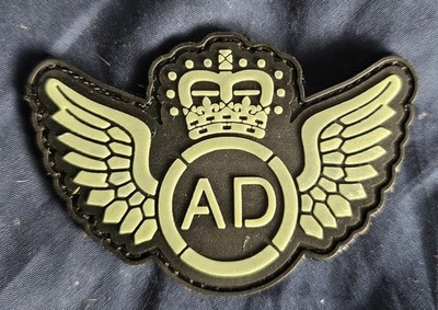 47 Air Despatch luminous under light badge . ideal for Helmets/ flight bags