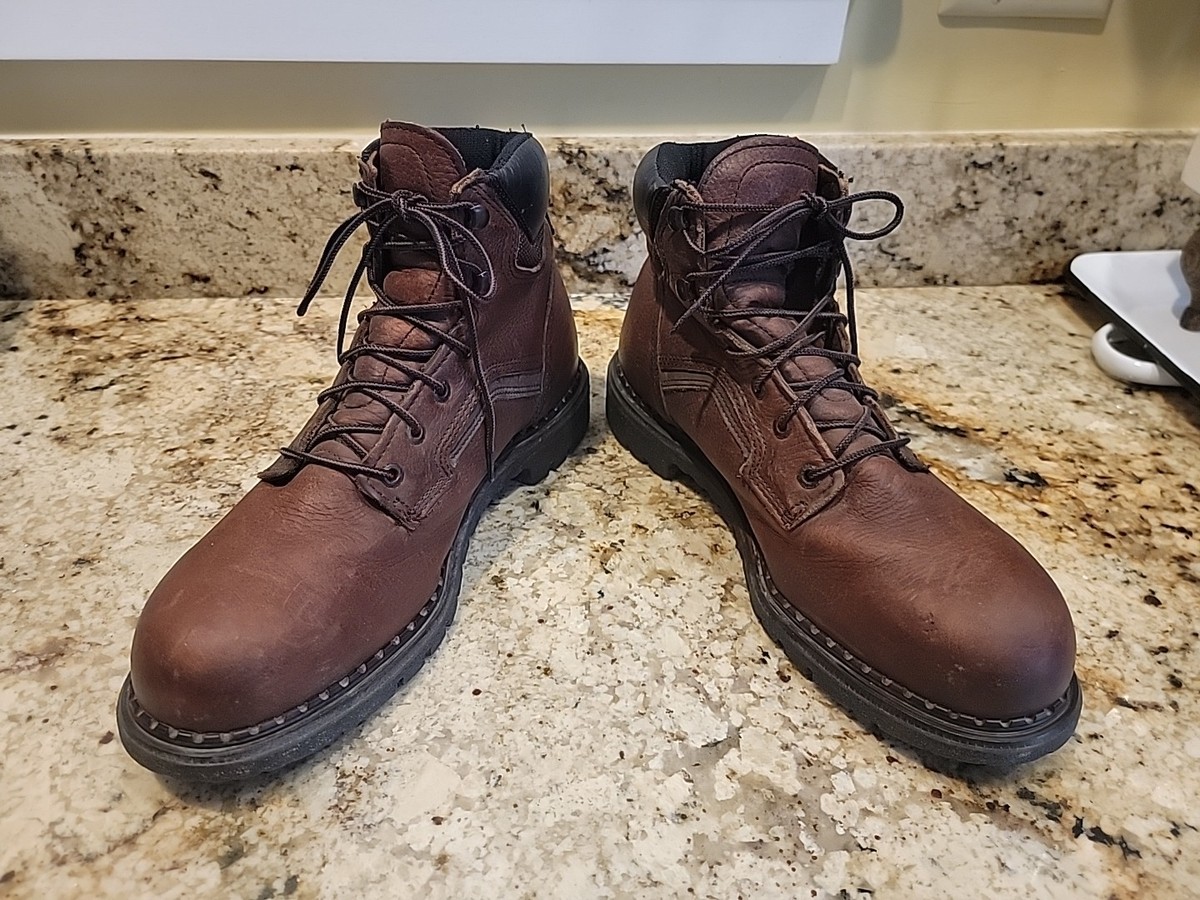Red Wing Leather Work Boots Size 12 2226 Dyna-Force Made In USA Steel Toe EUC 2206 - Red Wing Dynaforce Men main image 2