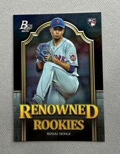 2023 Bowman Platinum Baseball Kodai Senga Renowned Rookies #RR-18 (RC)