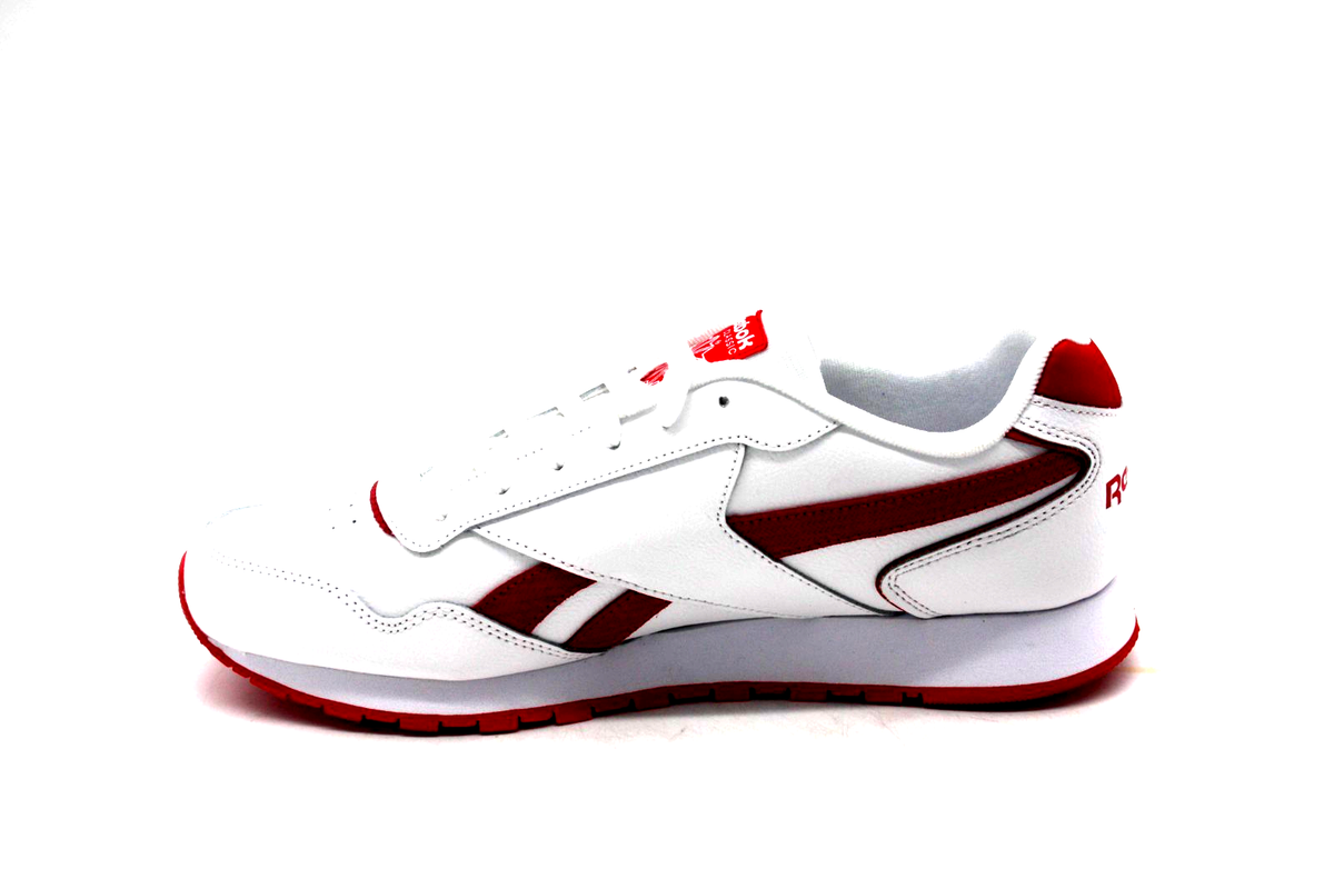 REEBOK CLASSIC HARMAN RUN RUNNING SHOE FZ0471 WHITE/RED MENS SIZE