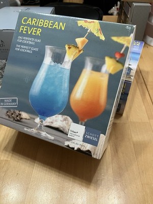 1 Geschenkset 2er Cocktaigläser Schott Zwiesel Pina Colada Hurricane Tritan Glas