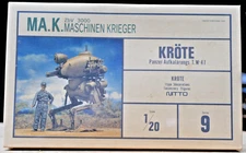Nitto Maschinen Krieger Krote Kröte Ma.k. 1/20 Scale Robot Mech Kit - Sealed