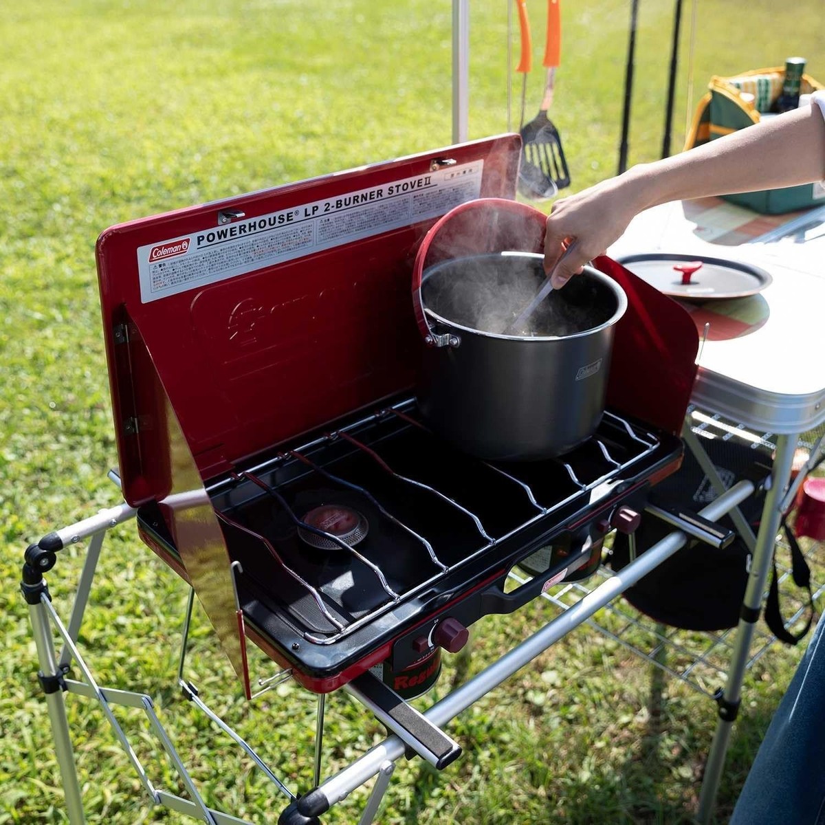 Coleman Powerhouse LP Two Burner Stove II with Carry Handle