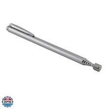 Slim 25” Durable Telescoping Magnetic Grabber/Retrieving Magnet with Pocket C...