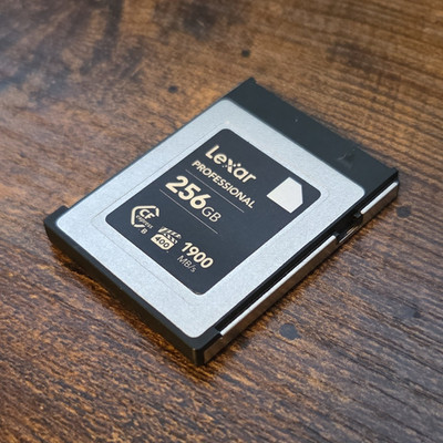 Lexar Professional 256GB CFexpress Type B VPG 400 Memory Card
