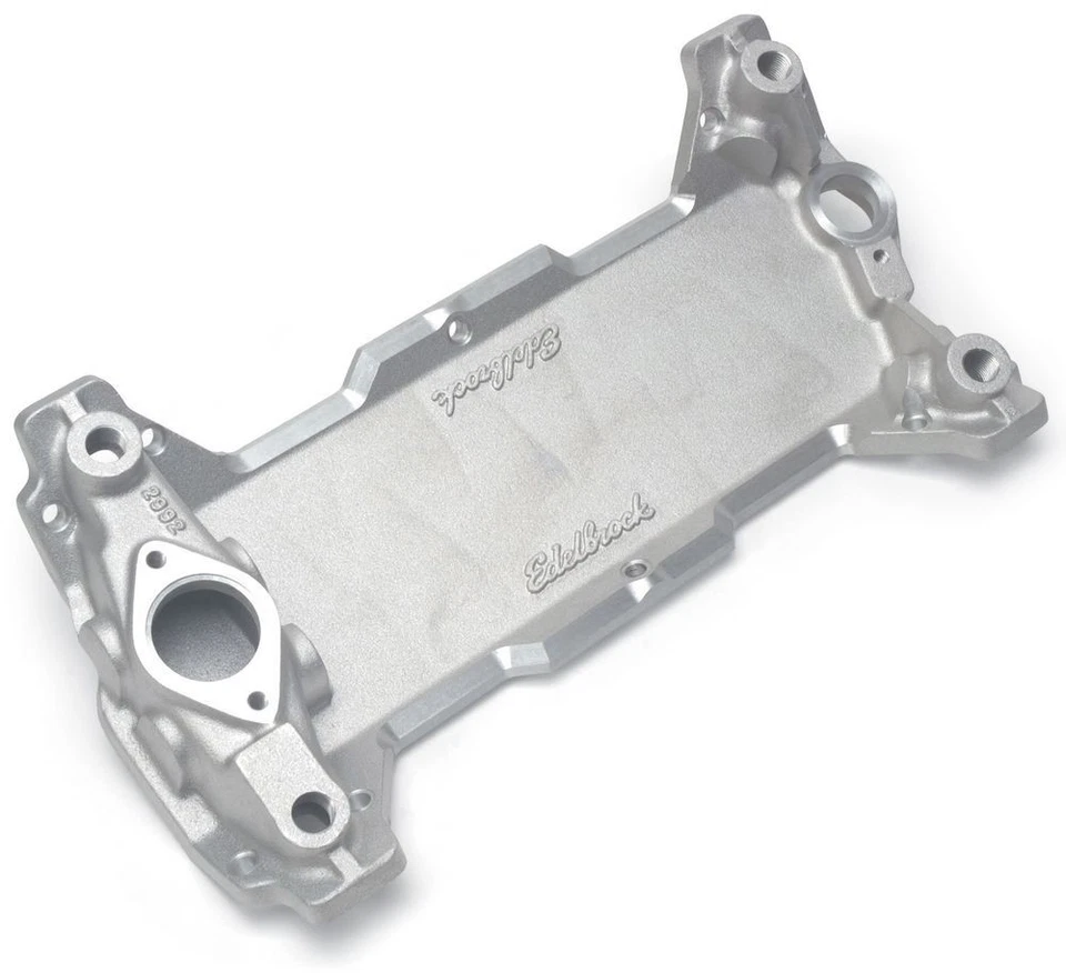 Edelbrock 2992, Sbc Victor Manifold Base Aftermarket High Performance Racing Par - Image 4 of 4