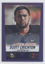 2014 Panini Hot Rookies Rookie Signatures Purple 47/50 Scott Crichton Auto 0v1
