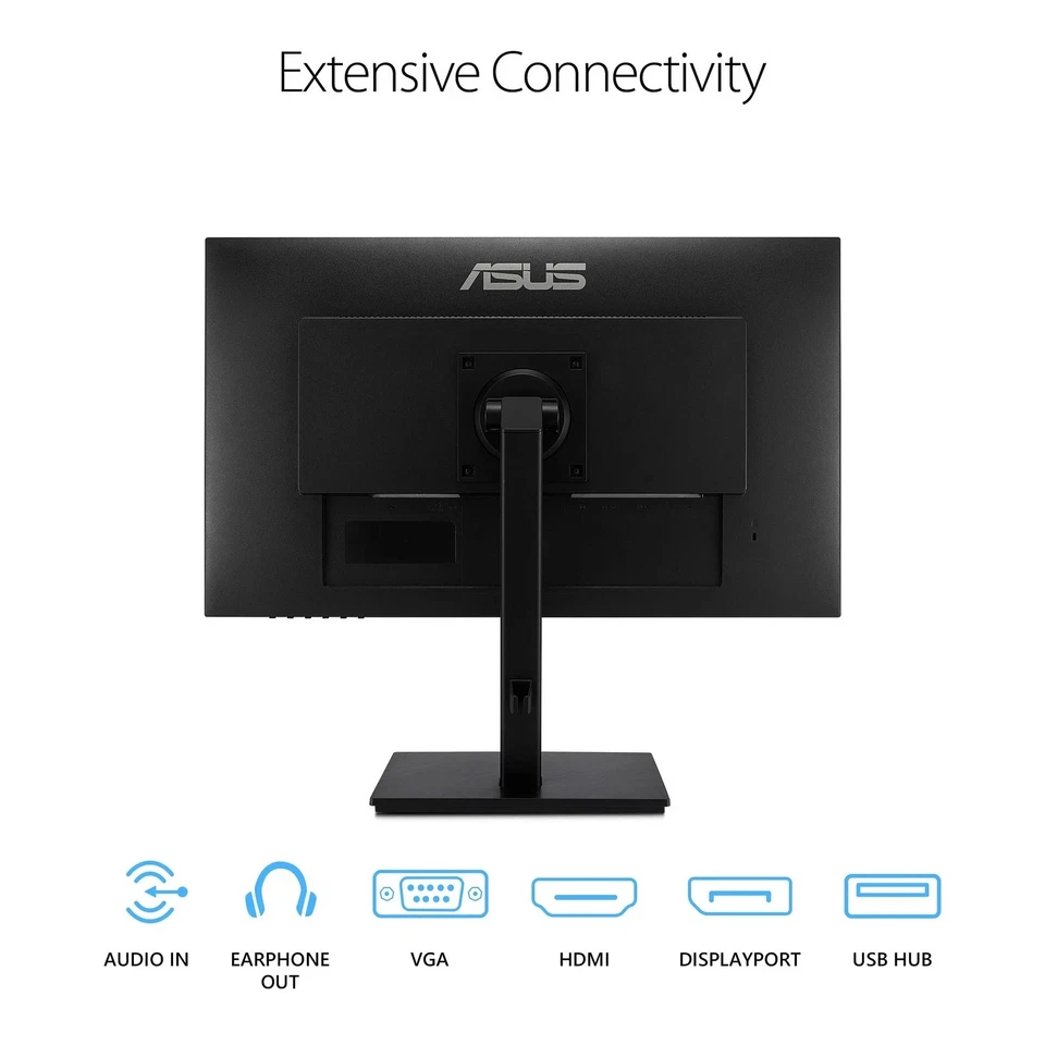 Asus VA24DQSB 23.8" Full HD IPS 75Hz 5ms LCD Desktop Monitor - Image 2 of 2