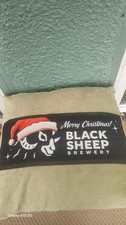 Black Sheep Brewery Christmas Bar Runner Rubber Backed