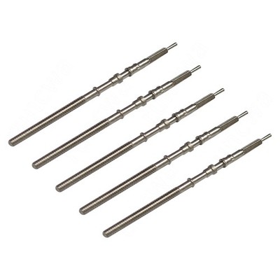 5 genuine Seiko watch winding stems For movement NH26 NH26A NH36A 4R36A SKX009