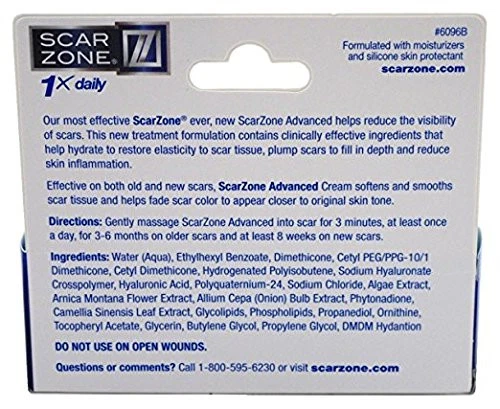 Advanced Scar Cream - Intensive Scar Removal for New & Old Scars, Fades Stret... - Image 2 of 4