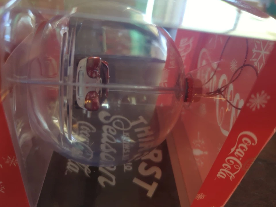 M2 Machines Christmas Ornament - Coca-Cola 1966 Ford GT40 MKII Factory Sealed  - Image 2 of 4