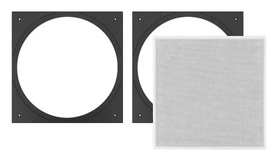 Sonance - VPXT6SQ SQUARE ADAPTER WITH GRILLE - Visual Performance Extreme 6'' Med