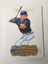 2017 Panini Flawless CLINT FRAZIER /10 Gold Autograph Card #FS-CF NY Yankees