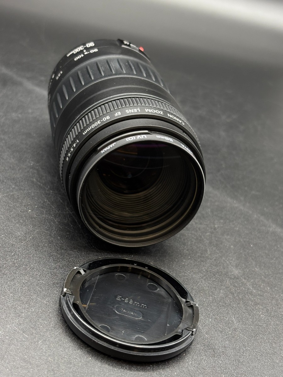 Canon Zoom Lens EF 90-300mm 1:4.5-5.6 58mm telephoto lens | eBay