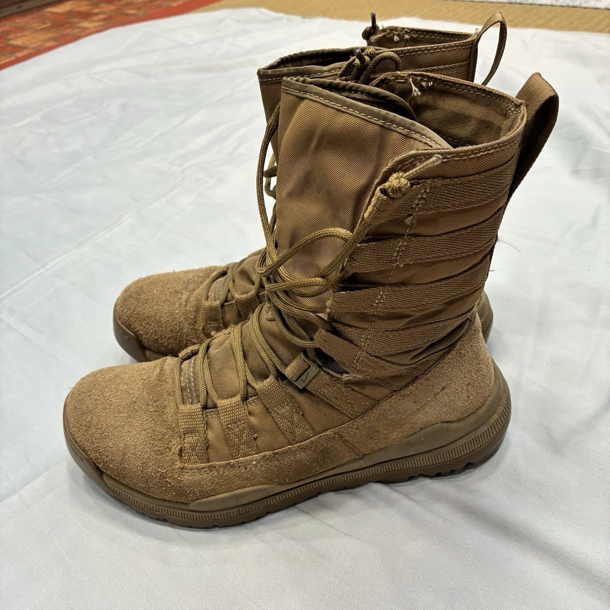 Nike Men\'s  Lace-Up Tactical Boot in Brown Size 7.5 Like New Nike Work & Safety Boots for Men for Sale | Shop New & Used  main image 3
