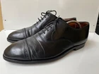 Alden Shell Cordovan 9016 Captoe Black Balmoral Men's Dress Shoes USA 12 C/E