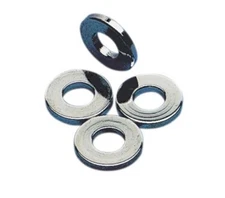 Drag Specialties DS192391 Flat Chrome Washers - 17/32in. I.D. - 1in. O.D. - 1/16