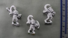 3 SAVAGE ORCS BOYZ Metal Classic Orc Orruks Boy Army Warhammer Citadel 1980s X3f