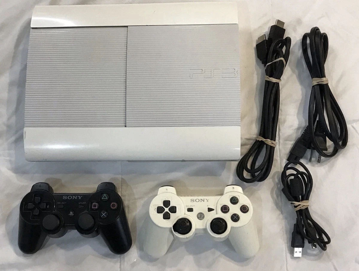 Sony PlayStation 3 - Super Slim White Video Game Consoles for sale