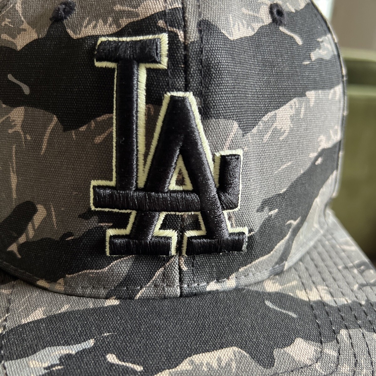 Los Angeles Dodgers '47 Brand MLB Camo Adjustable Hat Cap